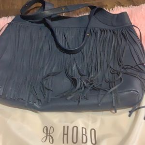 Blue Hobo Bag